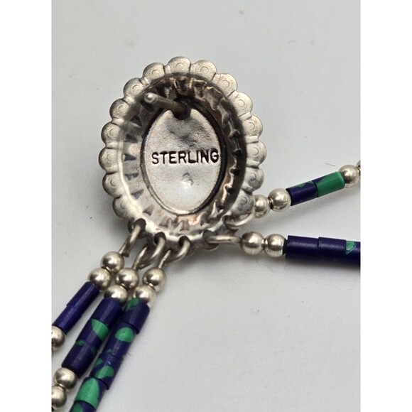 Vintage STC Sterling Silver Concho Jewelry Set – Necklace, Bracelet, and... - Picture 7 of 12